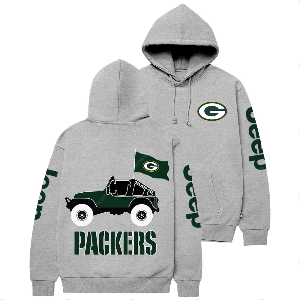 Green Bay Packers Football Jp Casual Hoodie