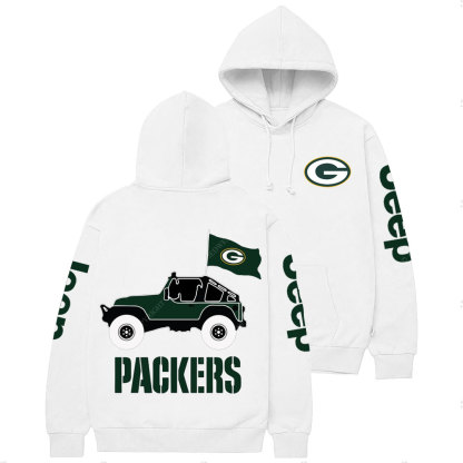 Green Bay Packers Football Jp Casual Hoodie