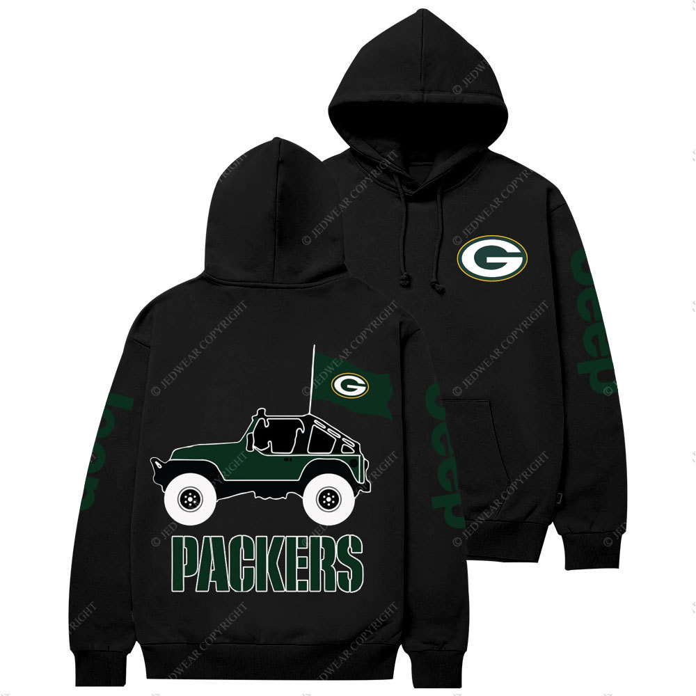 Green Bay Packers Football Jp Casual Hoodie