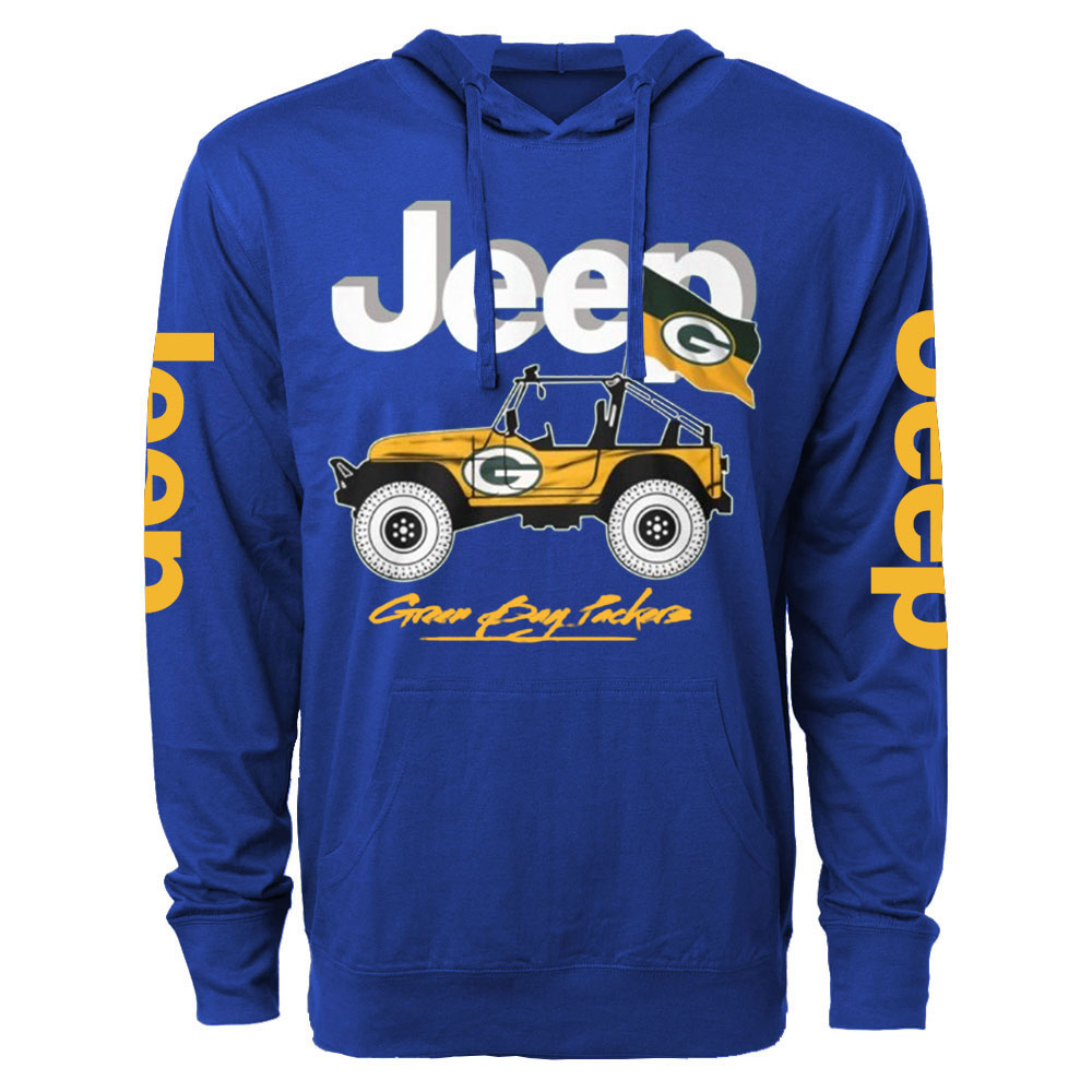 Bay Packers Team Jp Oversized Lightweight Hoodie