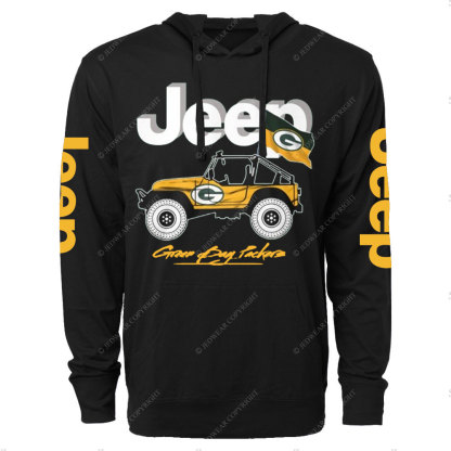 Bay Packers Team Jp Oversized Lightweight Hoodie
