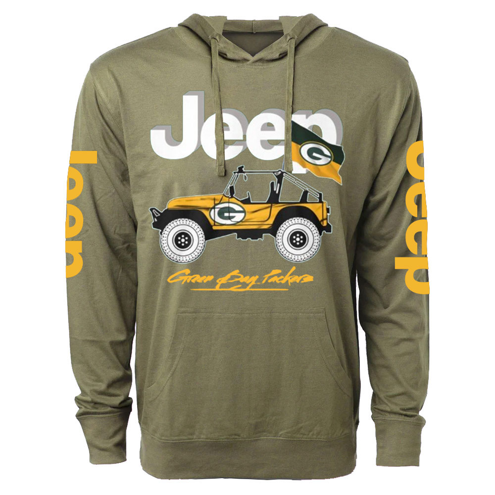 Bay Packers Team Jp Oversized Lightweight Hoodie
