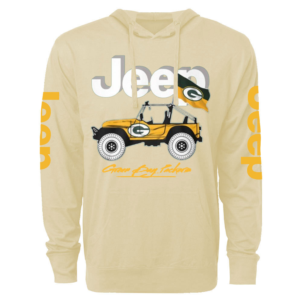 Bay Packers Team Jp Oversized Lightweight Hoodie
