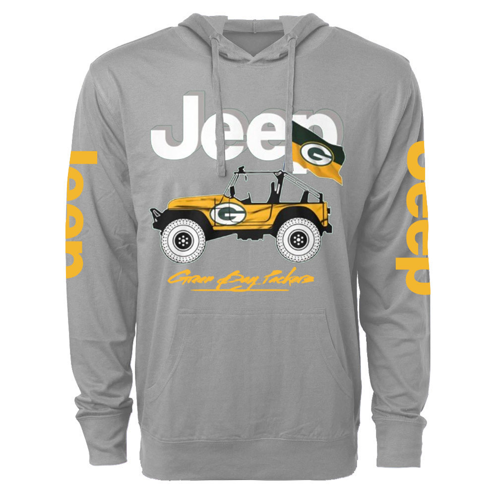 Bay Packers Team Jp Oversized Lightweight Hoodie