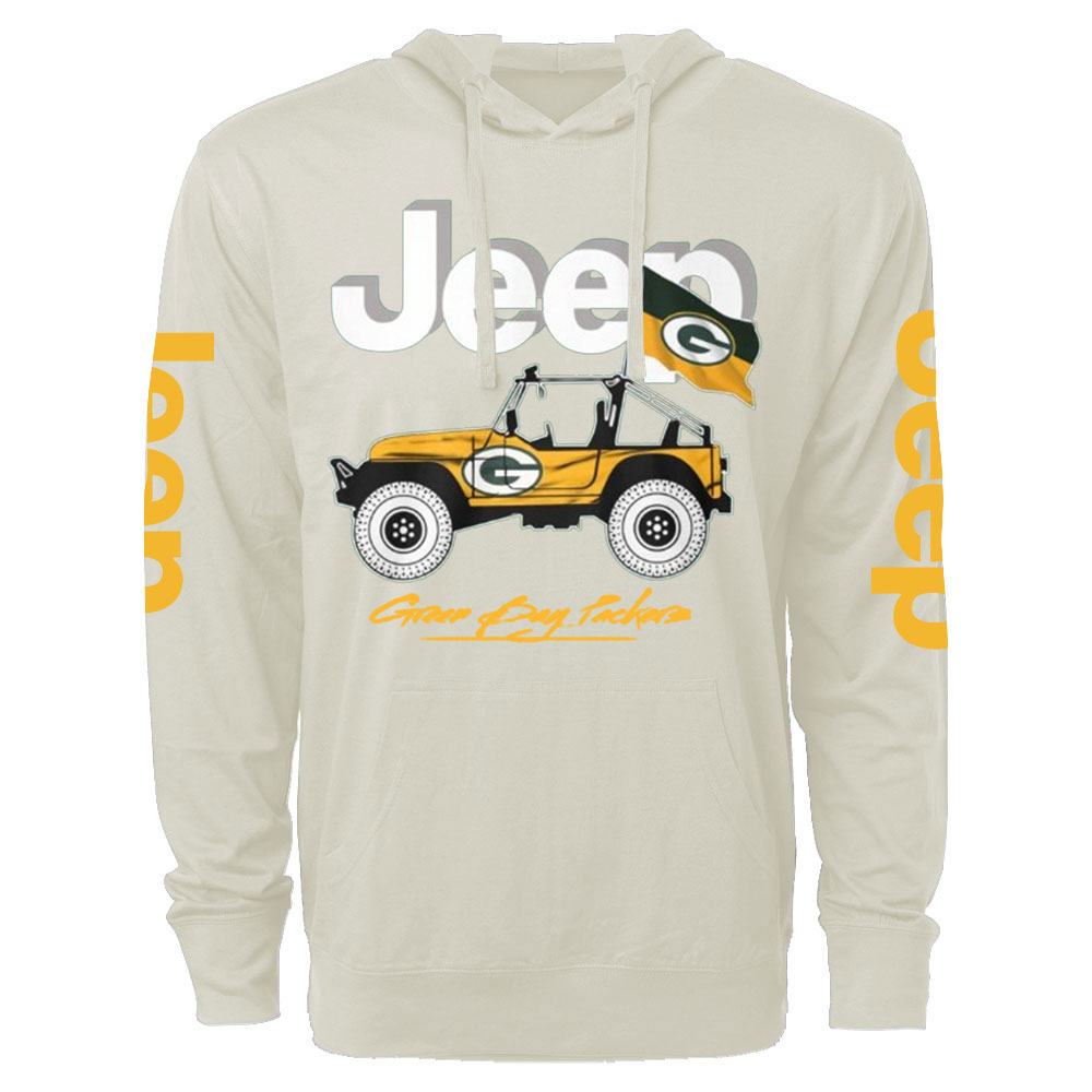 Bay Packers Team Jp Oversized Lightweight Hoodie