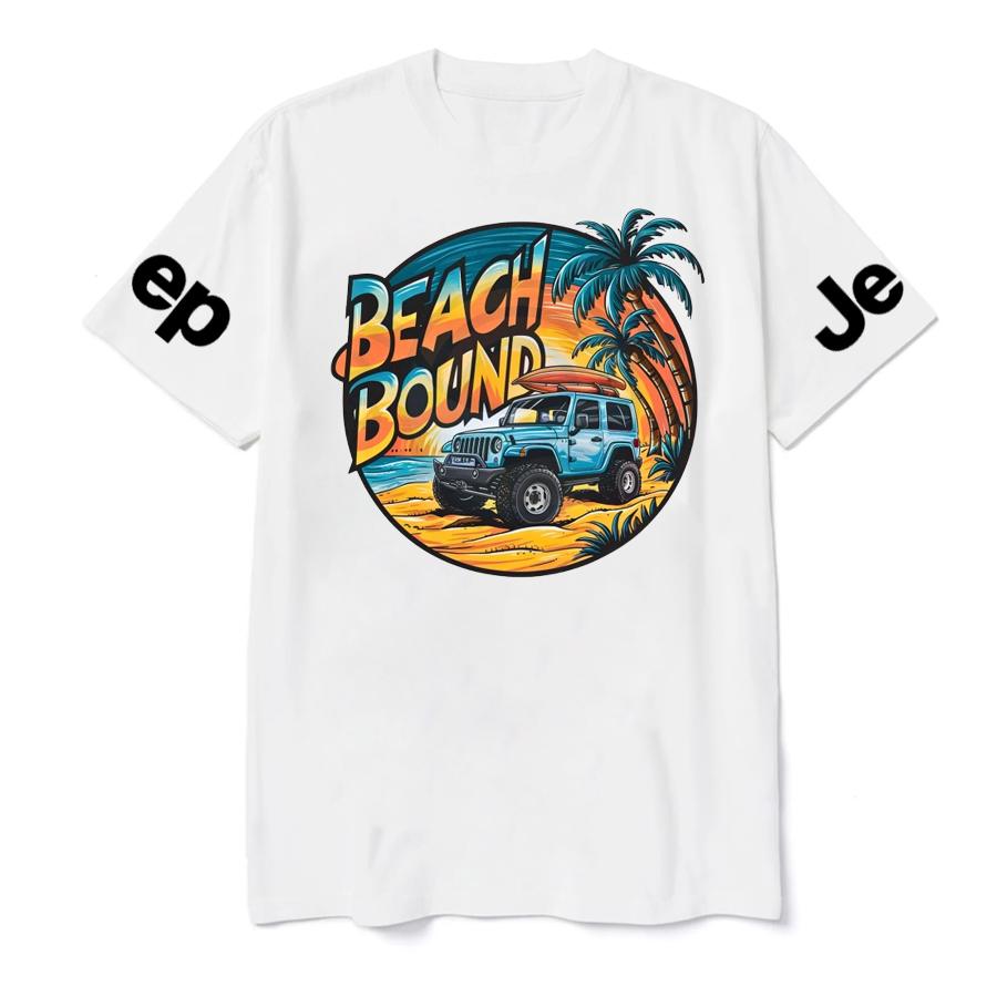 Beach Bound Palm Tree Jp T-Shirt