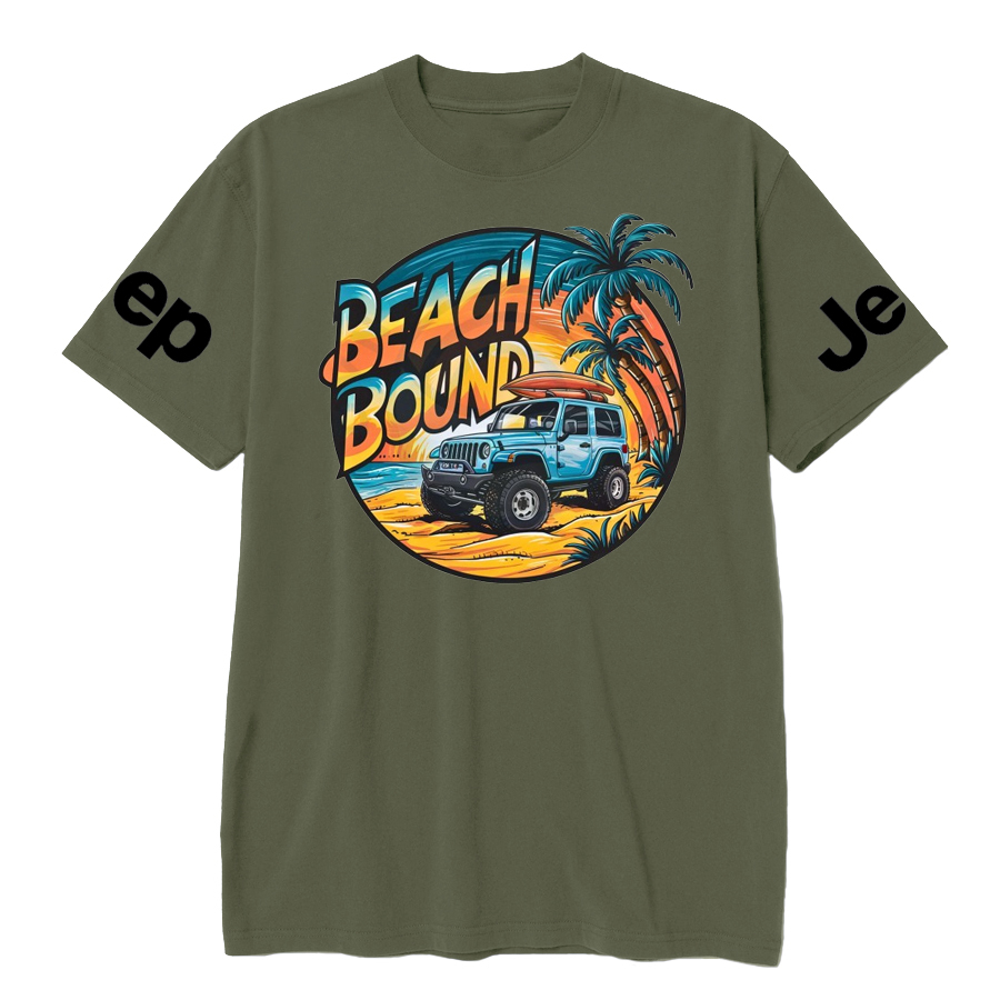 Beach Bound Palm Tree Jp T-Shirt