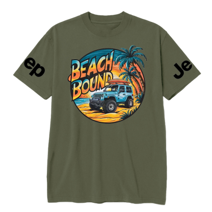 Beach Bound Palm Tree Jp T-Shirt