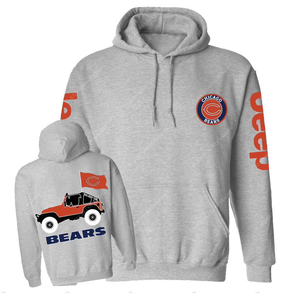 Chicago Bears Football Jp Casual Hoodie