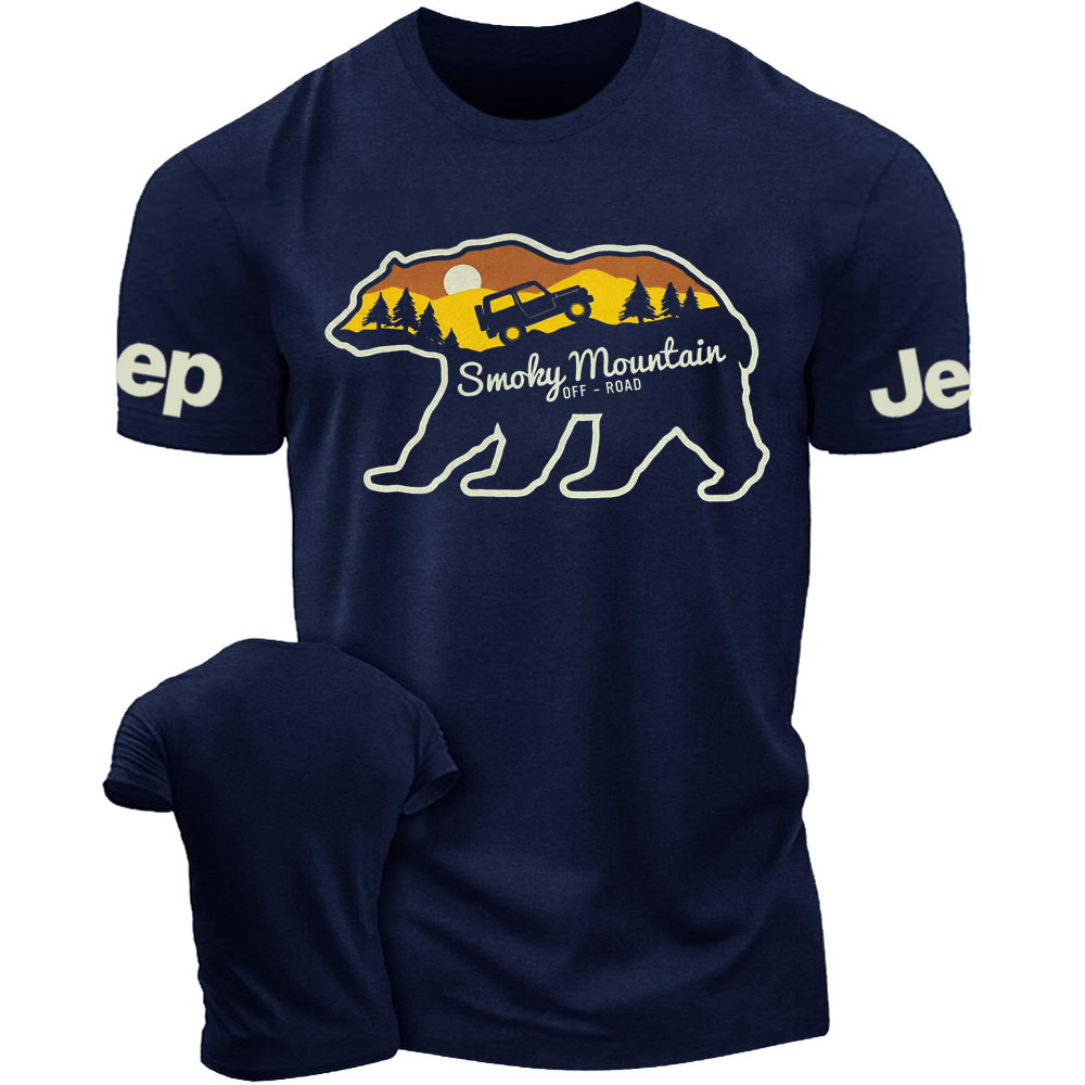 Mountain Bear Jp Sunset T-Shirt