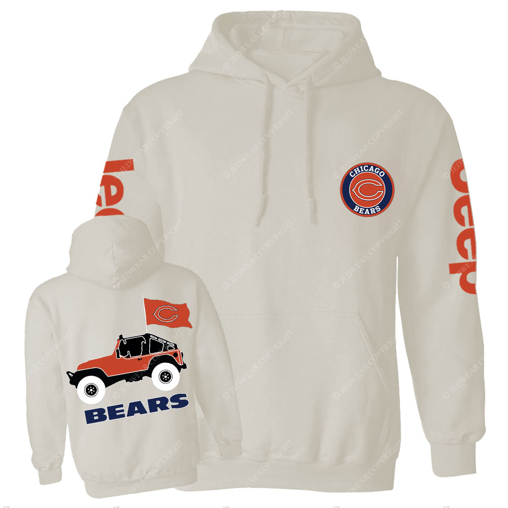 Chicago Bears Football Jp Casual Hoodie