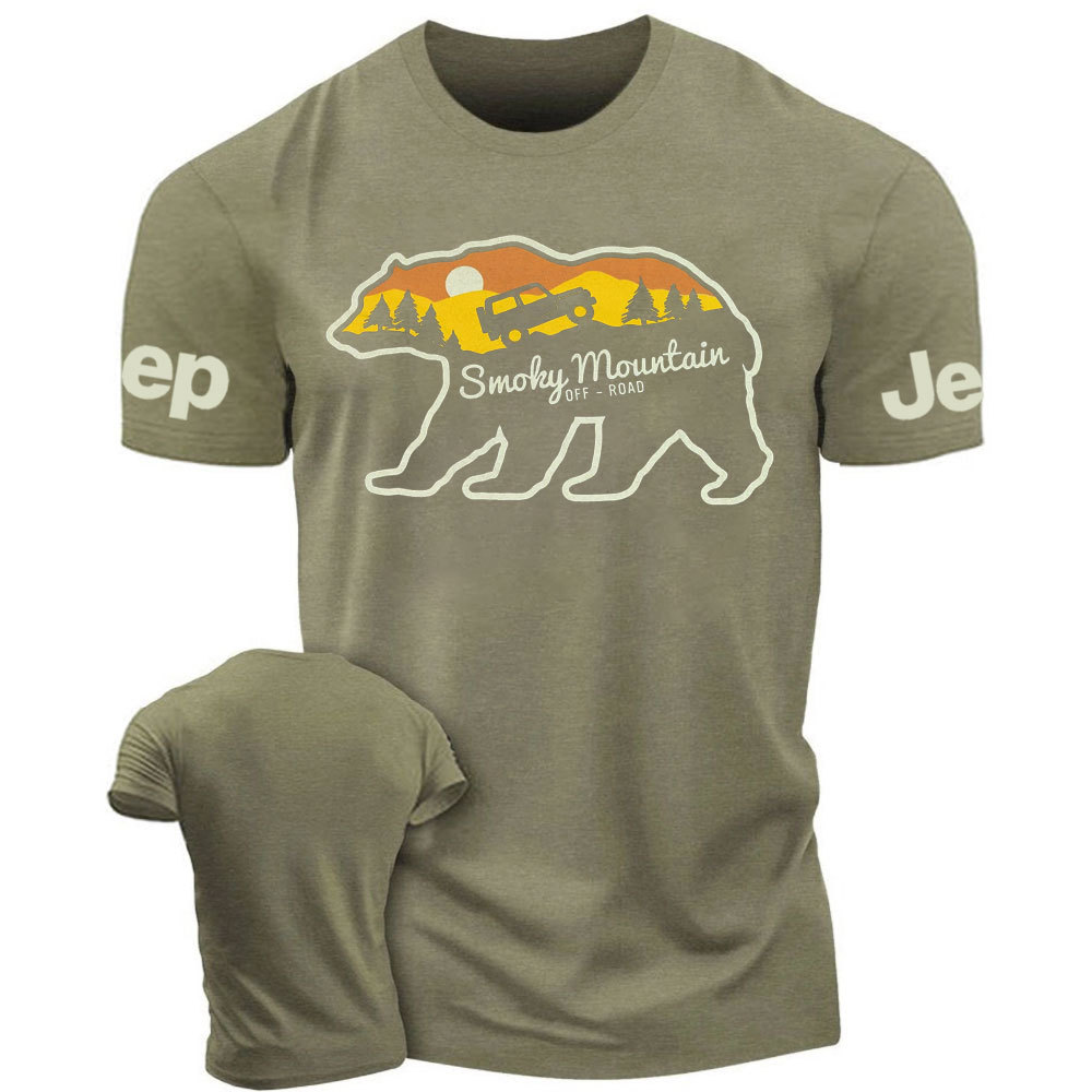 Mountain Bear Jp Sunset T-Shirt