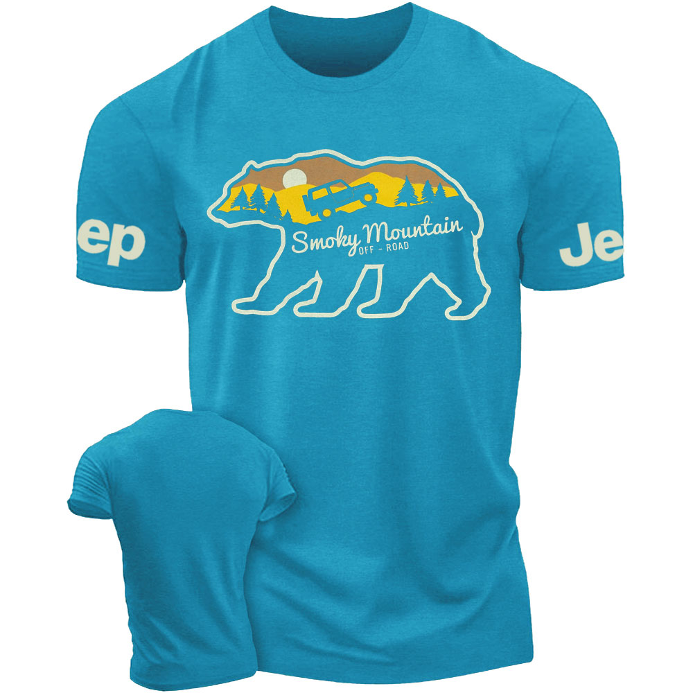 Mountain Bear Jp Sunset T-Shirt