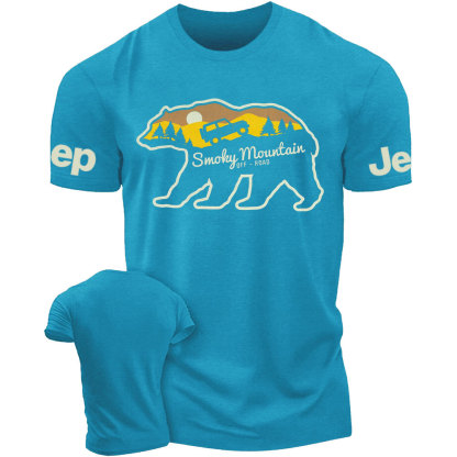 Mountain Bear Jp Sunset T-Shirt