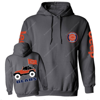 Chicago Bears Football Jp Casual Hoodie