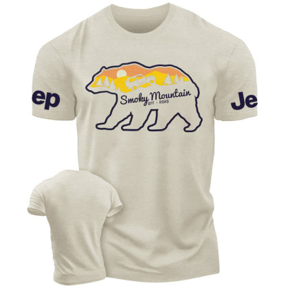 Mountain Bear Jp Sunset T-Shirt