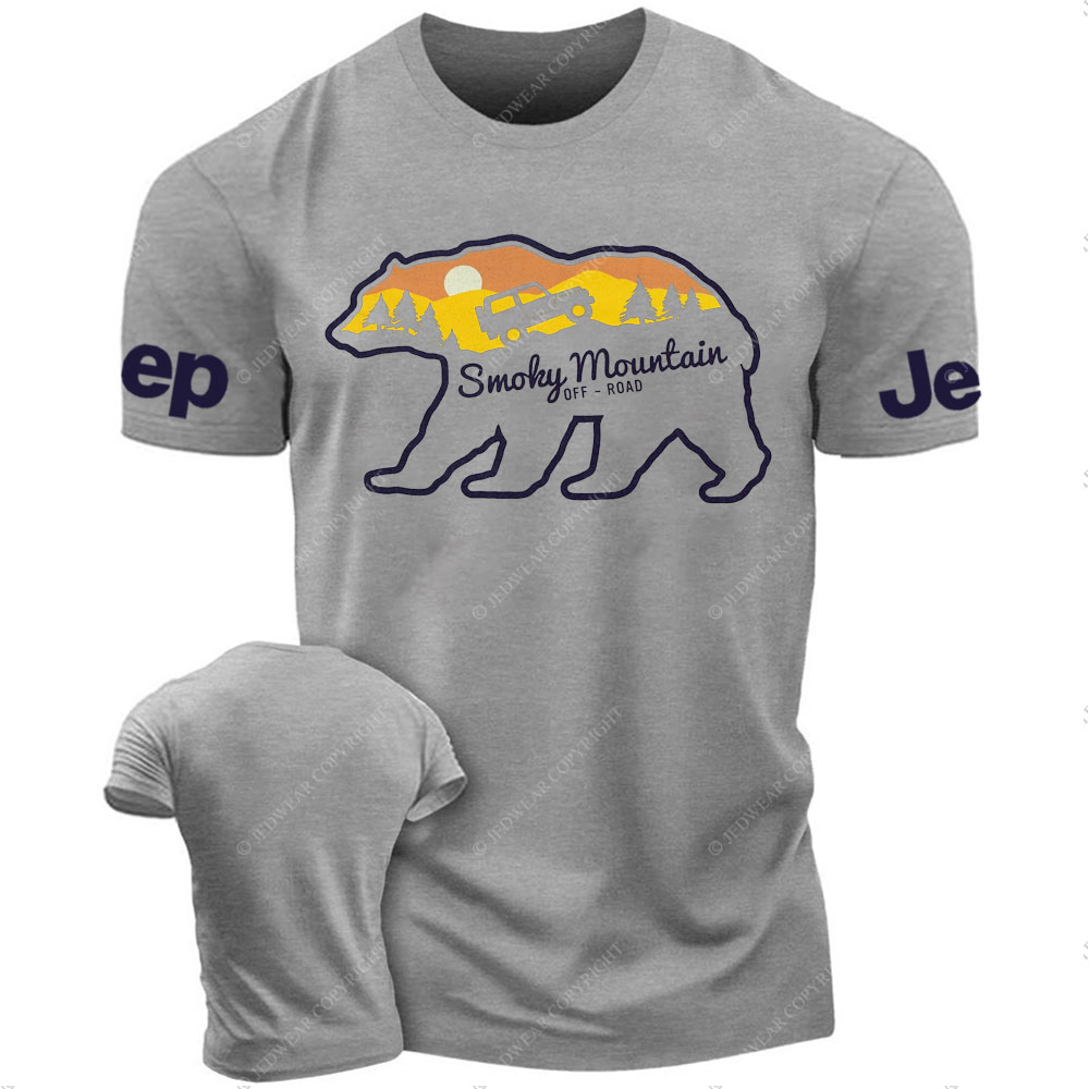 Mountain Bear Jp Sunset T-Shirt