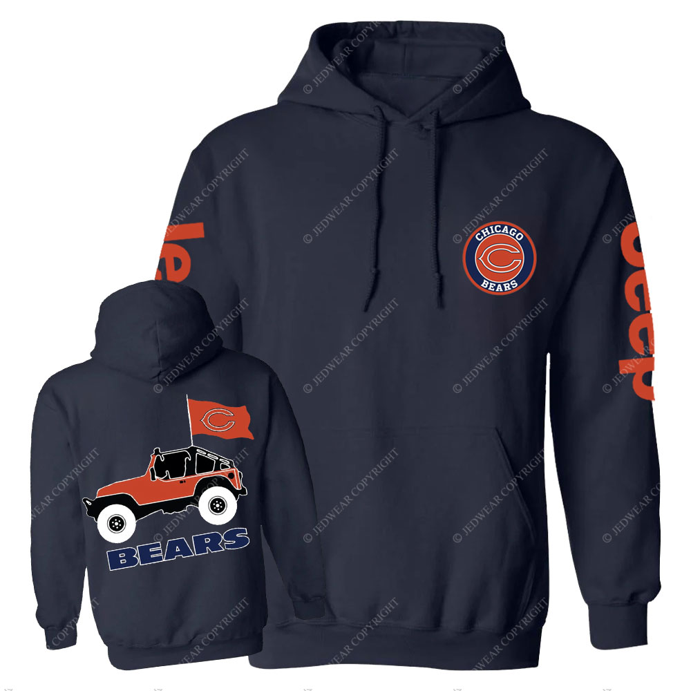 Chicago Bears Football Jp Casual Hoodie
