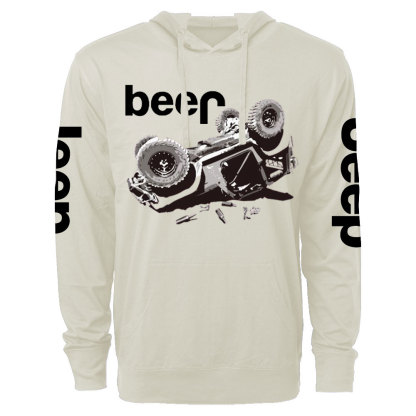 Funny Beer Overturn Jp Offroad Oversized Lightweight Hoodie