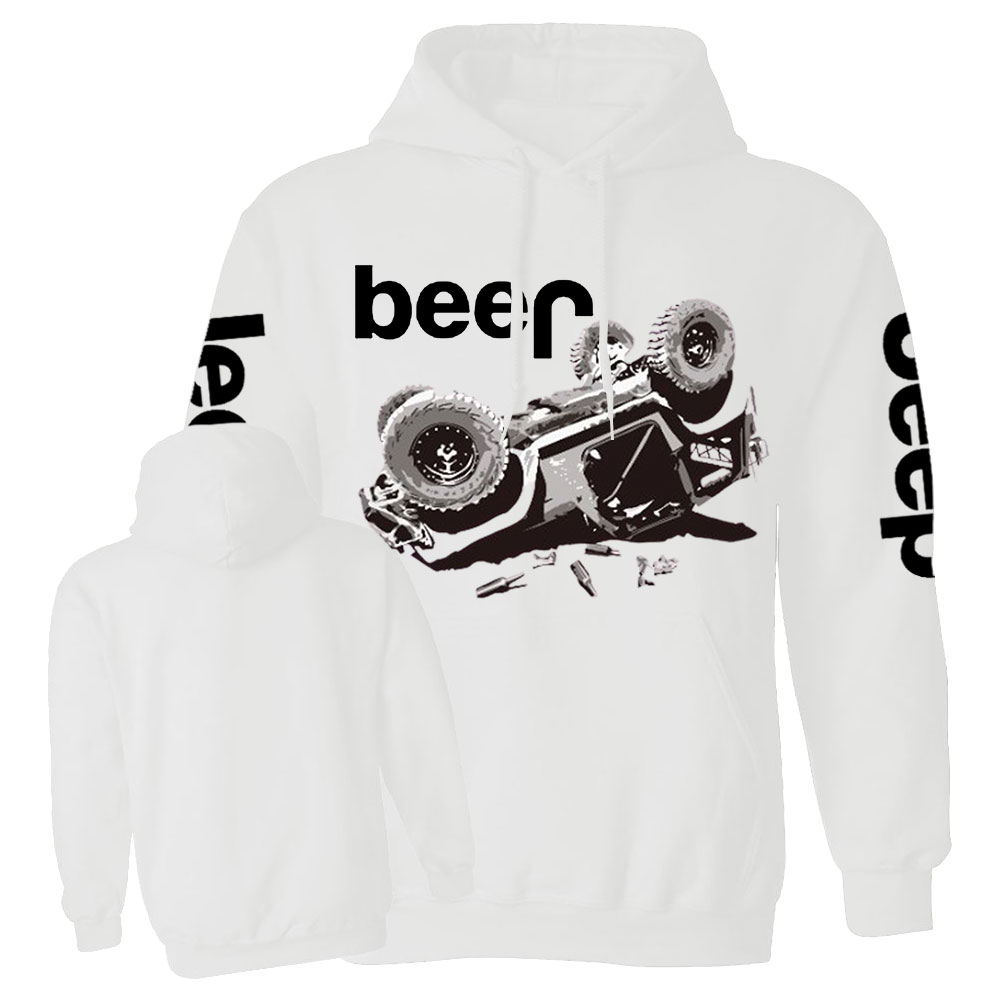 Funny Beer Overturn Jp Offroad Casual Hoodie