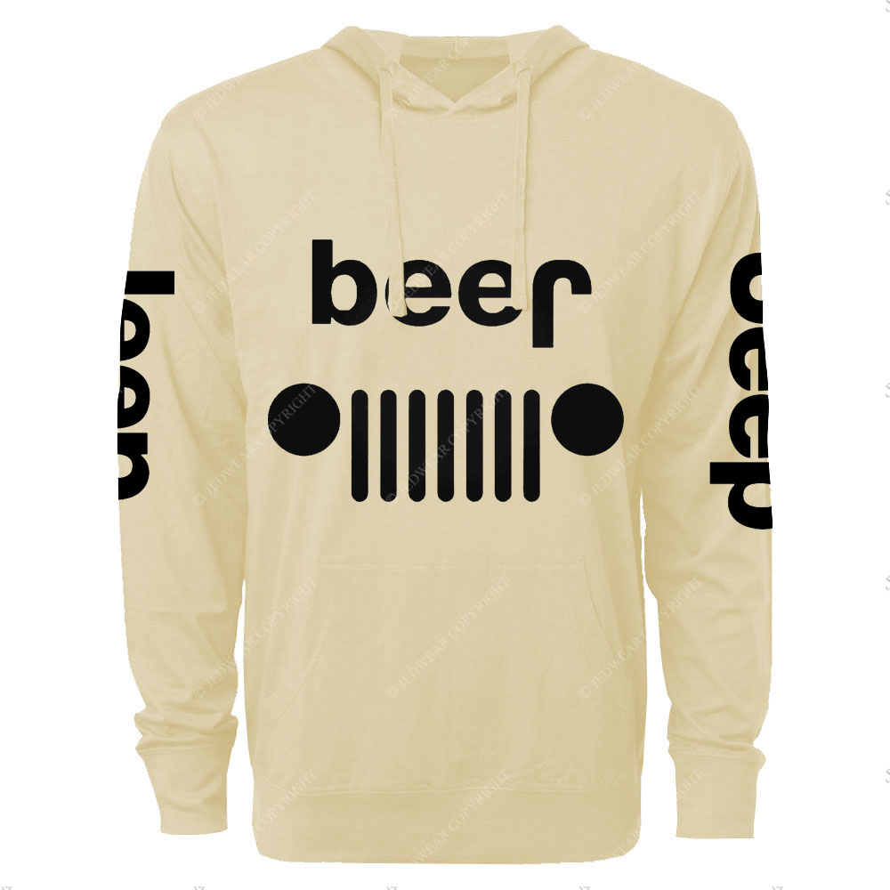Jp Overturn Beer Safety Awareness Oversized Lightweight Hoodie