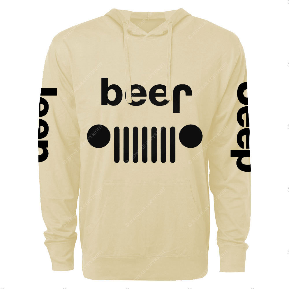 Jp Overturn Beer Safety Awareness Oversized Lightweight Hoodie