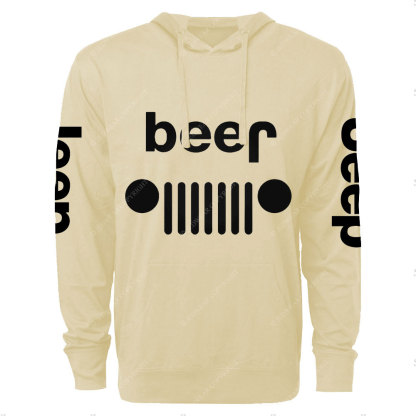 Jp Overturn Beer Safety Awareness Oversized Lightweight Hoodie