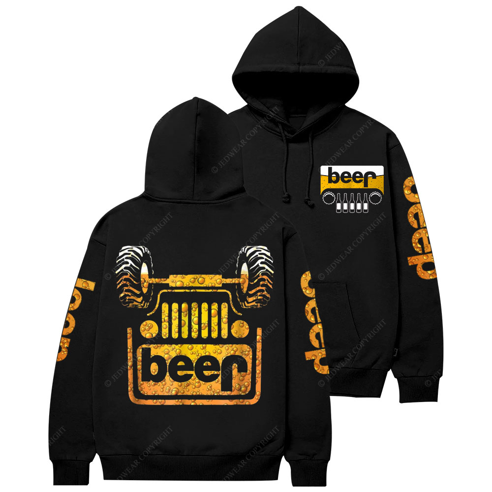 Funny Wrecked Jp Beer Casual Hoodie
