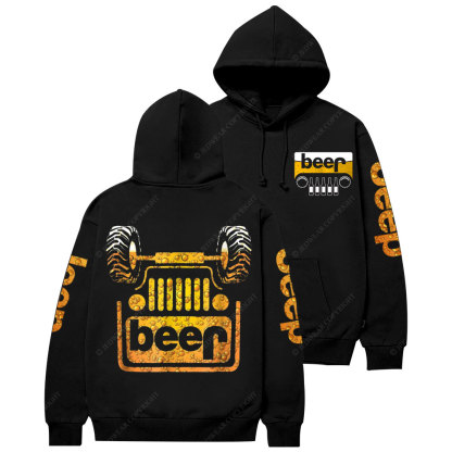 Funny Wrecked Jp Beer Casual Hoodie