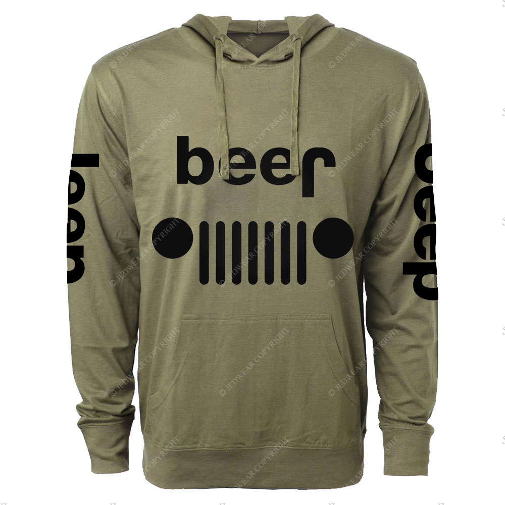 Jp Overturn Beer Safety Awareness Oversized Lightweight Hoodie