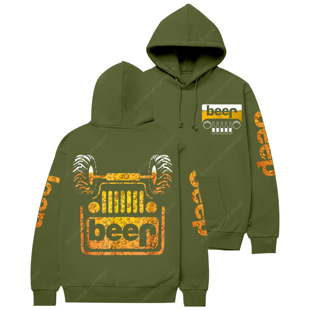 Funny Wrecked Jp Beer Casual Hoodie