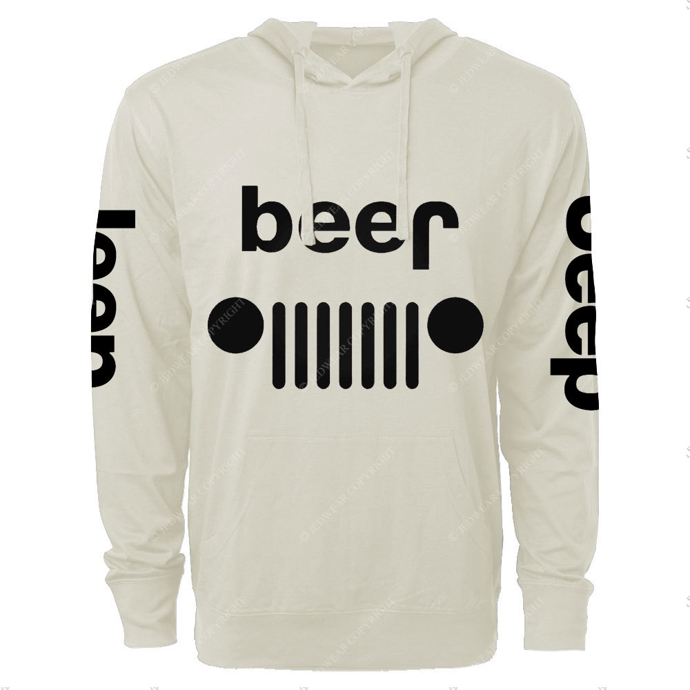 Jp Overturn Beer Safety Awareness Oversized Lightweight Hoodie