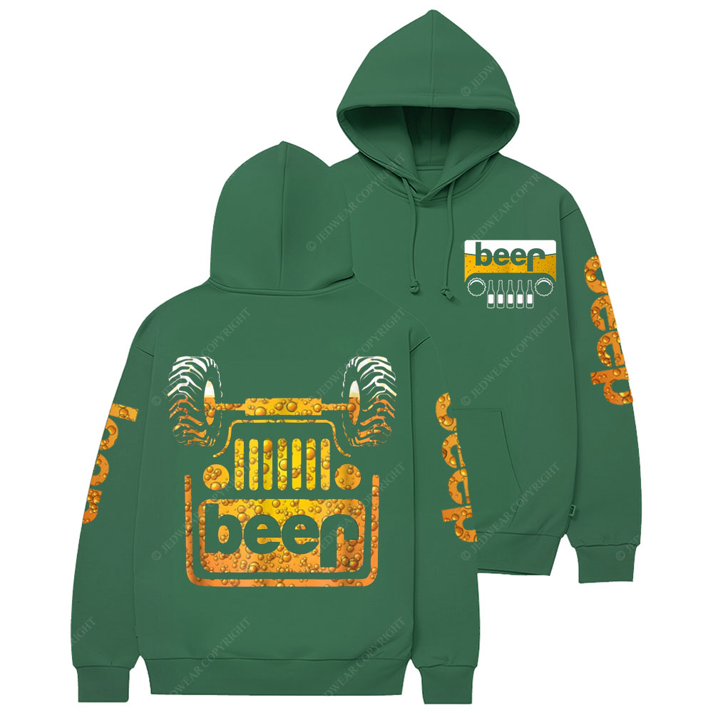 Funny Wrecked Jp Beer Casual Hoodie