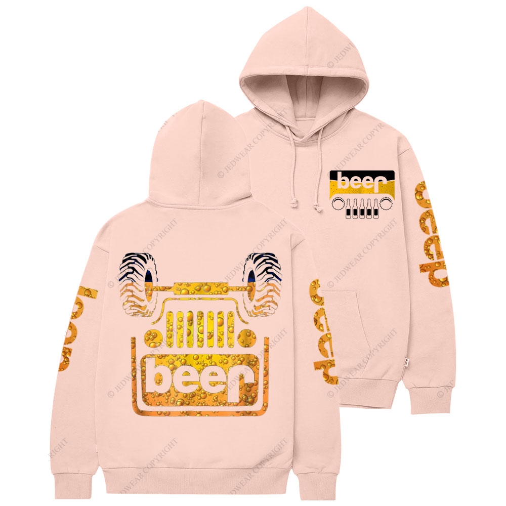 Funny Wrecked Jp Beer Casual Hoodie