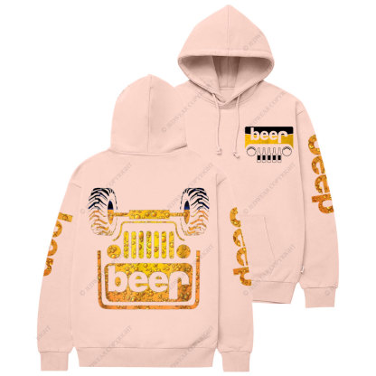 Funny Wrecked Jp Beer Casual Hoodie