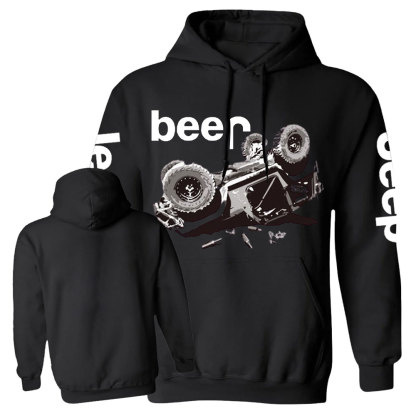 Funny Beer Overturn Jp Offroad Casual Hoodie