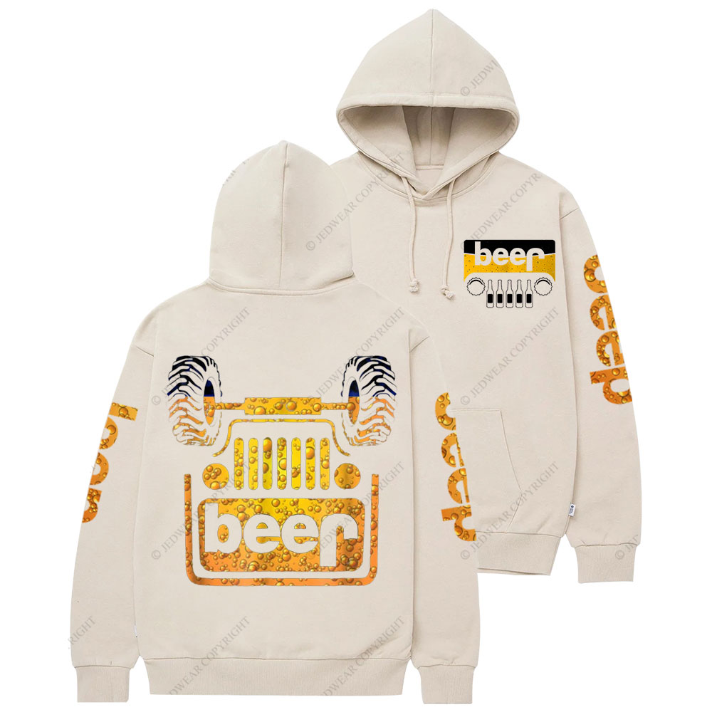 Funny Wrecked Jp Beer Casual Hoodie