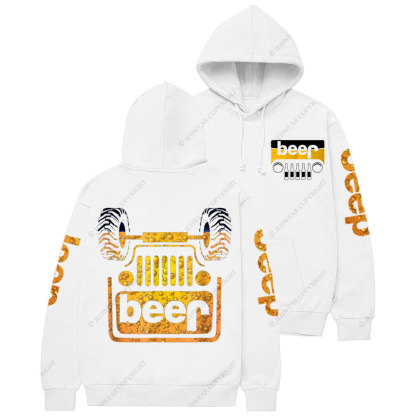 Funny Wrecked Jp Beer Casual Hoodie