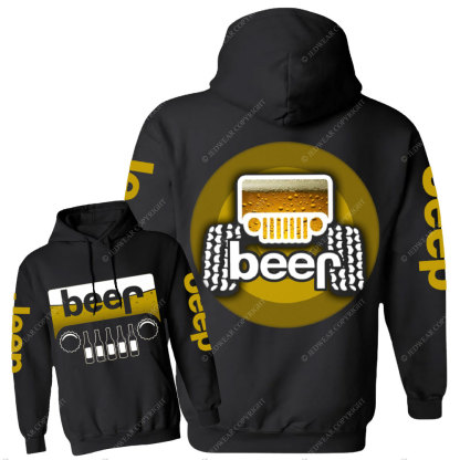 Beer-flavored Jp Casual Hoodie