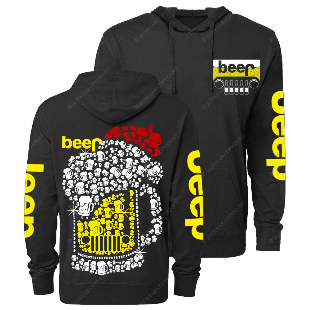 Jp beer Merry Christmas Jper Oversized Lightweight Hoodie