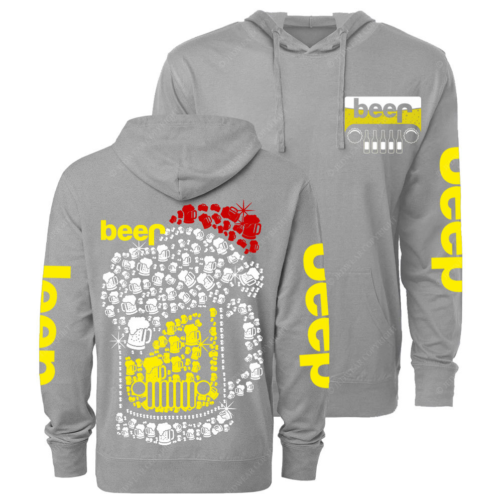 Jp beer Merry Christmas Jper Oversized Lightweight Hoodie