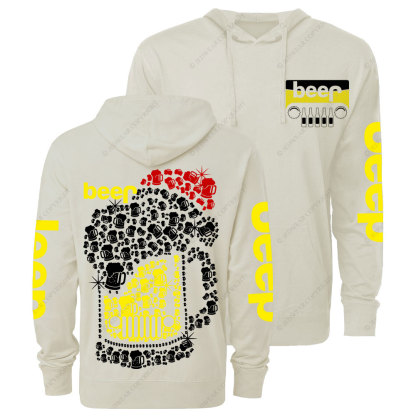 Jp beer Merry Christmas Jper Oversized Lightweight Hoodie
