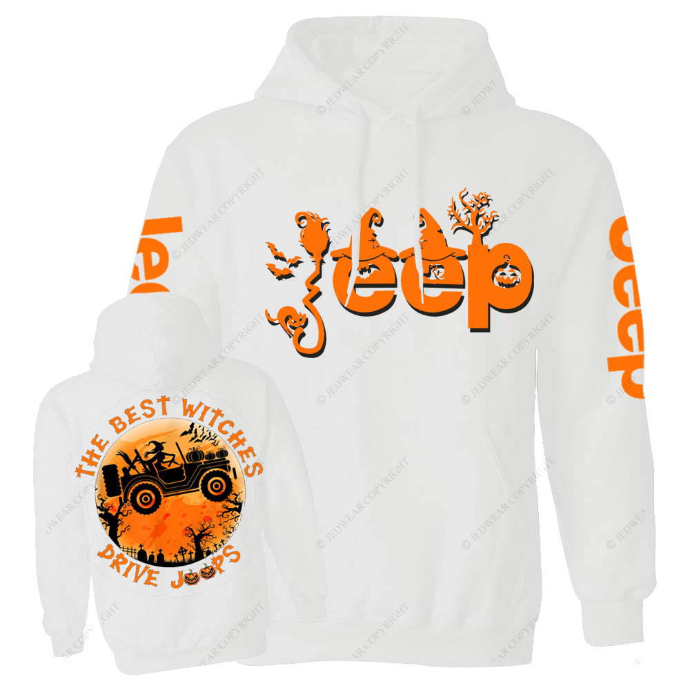 The Best Witches Drive Jps Halloween Double Printed Casual Hoodie