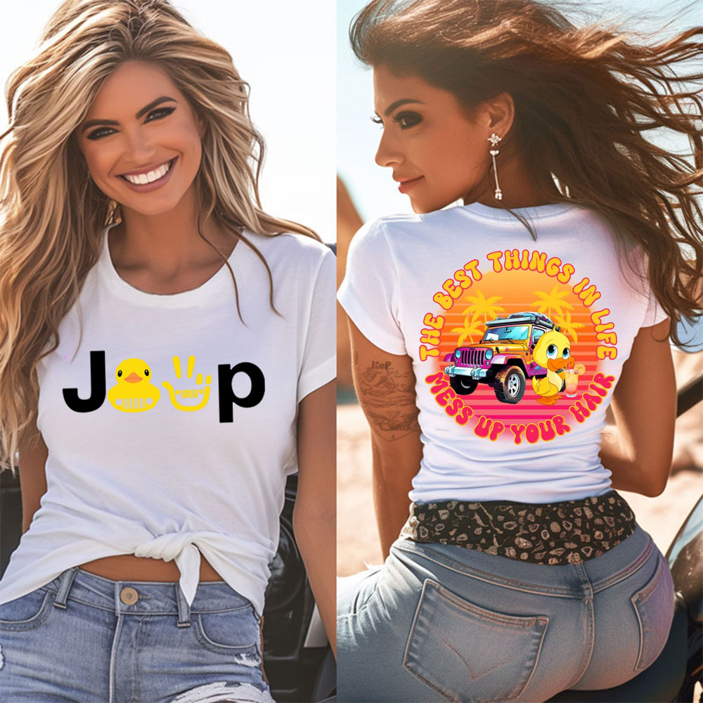 The Best Thing Beach Duck Jp Women T-Shirt