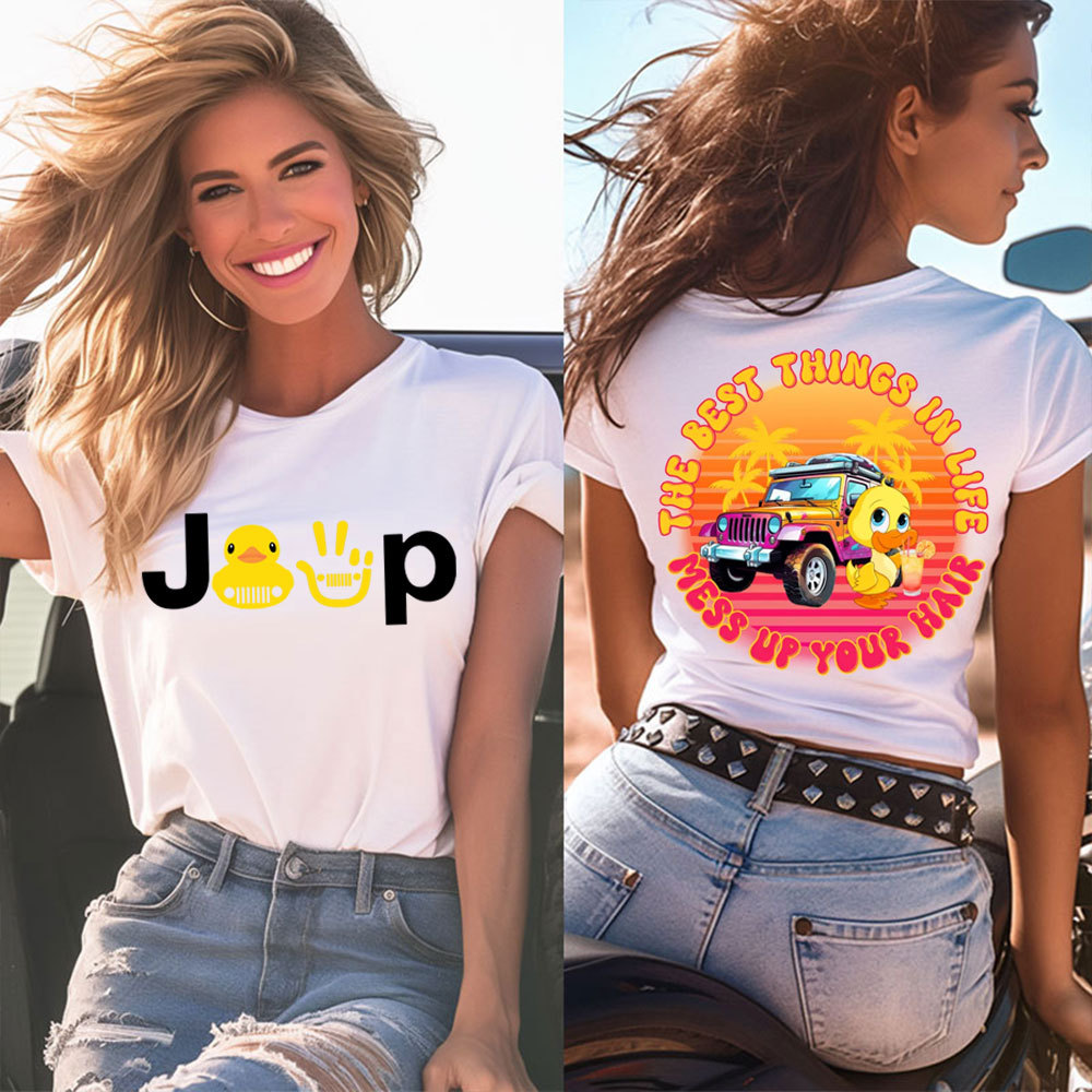 The Best Thing Beach Duck Jp Women T-Shirt