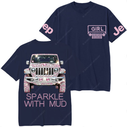 Sparkle with Mud Diamond Jp Girl T-Shirt