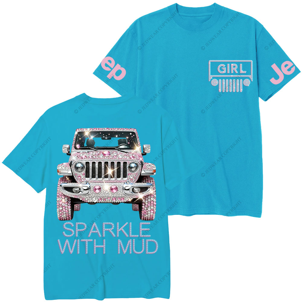 Sparkle with Mud Diamond Jp Girl T-Shirt