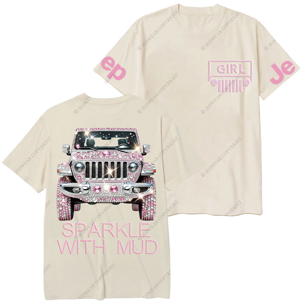 Sparkle with Mud Diamond Jp Girl T-Shirt