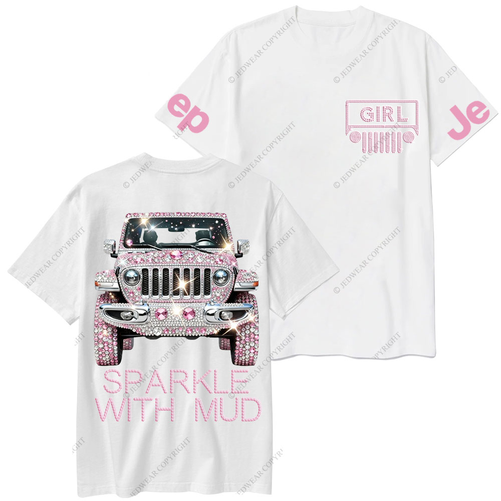 Sparkle with Mud Diamond Jp Girl T-Shirt