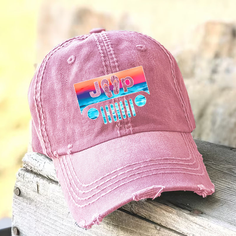 Blue Jp Beach Flip Flops - Baseball Cap